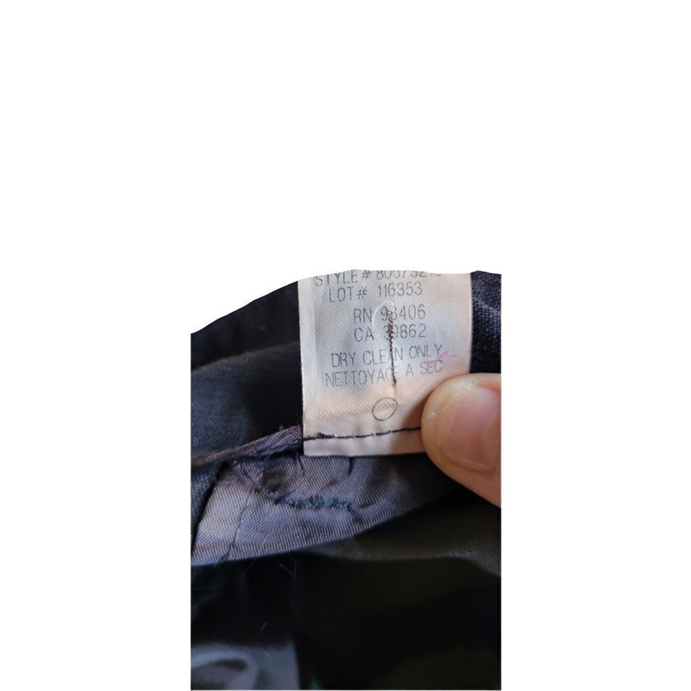 Theory Lowrise Wide Boot Black Pants - image 5